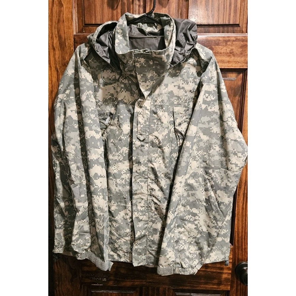 ECWCS Gen III Level 6 Gore-Tex Jacket ACU Camo Waterproof Military Medium